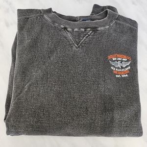 Harley-Davidson Men's XL Long sleeve sweatshirt (gray color)